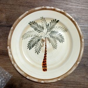 Palm Tree Dinner Plate